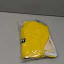 Lukovee Dog Raincoat, Adjustable Dog Rain Jacket with Clear Hooded Double Layer for Large Medium Small Dogs Puppies, Waterproof Rain Coat Poncho with Reflective Storage Pocket & Rim (Yellow, L)