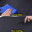 Aierxuan Rear Car Seat Covers Custom Fit 2009-2026 Ford F150 and 2017-2026 F250 F350 F450 Super Duty Crew Cab Pick-up Truck, Automotive Vehicle Cushion with Waterproof Leather (Black)