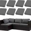 Outdoor Cushion Covers Set,8PCS Patio Furniture Couch Seat Slipcovers, Replacement for Sofa Sectional Chair(CoverOnly)