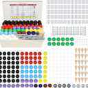 RELIANCER Molecular Model Kit,419PCS Organic Molecular Chemistry Set w/Atoms & Bonds,Molecular Structures Building Kit for Chemistry Learning,STEM Science Kits for Teachers,Students,Young Scientists, Medium