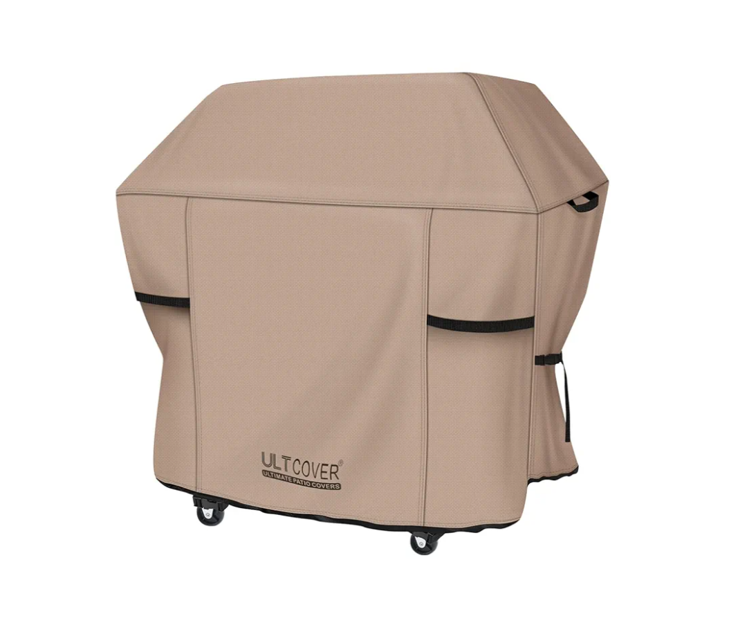 ULTCOVER Waterproof Grill Cover 58 inch, Heavy Duty BBQ Cover for 3-5 Burners Outdoor Gas Barbecue Grill 58"(L)x24"(W)x45"(H)