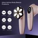 Cellulite Massager Tool, 4 in 1 Body Sculpting Machine, Upgraded 6 Electrode Body Skin Tightening Device Cellulite Remover for Legs, Belly, Waist, Arms, Buttock, Wireless & Lightweight