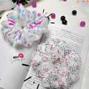 KatchOn, Multicolor Satin Hair Scrunchies - Pack of 12 | Spa Party Favors, Hair Accessories for Women, Girls, Valentines Day Gifts for Her | Birthday Gift for Girlfriend, Sister | Galentines Day Gifts