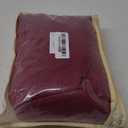 Wedding Arch Draping Fabric, 2 Panels Burgundy Sheer Backdrop Curtain Tulle Fabric Drapery for Arbor Wedding Archway Ceremony Party Ceiling Decor Backdrop