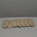 Furniture Slider, 3-1/2" x 6" Oval Heavy-Duty Furniture Movers, Reusable Carpet Sliders for Furniture, Heavy Furniture Moving Pads Moving Sliders - Protect The Surface of The Carpet (8 Pack) (Beige)