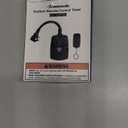 DEWENWILS Outdoor Timer Outlet Waterproof with 11 Modes, Outdoor Light Timer, 100FT Remote Control, for Christmas Outdoor Lights, Pump, Sprinkler, Fountain