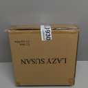 Lazy Susan Organizer Spice Rack - 2 Tier Height Adjustable Spice Organization for Cabinet, Metal Seasoning Organizer Lazy Turntable Spice Organizer for Table Top Pantry Kitchen Storage (10 inch)