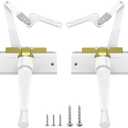 Split Arm Operator with Handle, Left and Right Hand Options, Compatible with Andersen A Series and 400 Series Perma-Shield Casement Windows from 1982 to 1995 White