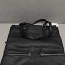 Lassviin Laptop Tote Bag, Leather Work Tote for Computer Bag Waterproof Lightweight Shoulder Bag Purse Handbag Crossbody Bag