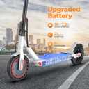 MAXSHOT Electric Scooter,19Mph Max Speed,350W/500W Motor,21-28 Miles Range