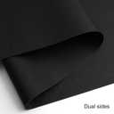 Table Runners 72 Inches Long, Dual-Sided Faux Leather Farmhouse Table Runner Waterproof Heatproof Non-Slip for Living Room Party Home Decor Holiday Decorations(Black, 12 x 72 Inch)