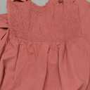 Summer Sleeveless Midi Dresses Women Square Neck Pleated Sundress Boho Beach Suspender Dress, Medium