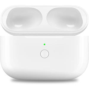Wireless Charging Case Only Compatible with AirPods Pro 1st and 2nd Generation - Replacement Sleeve 680mAh White