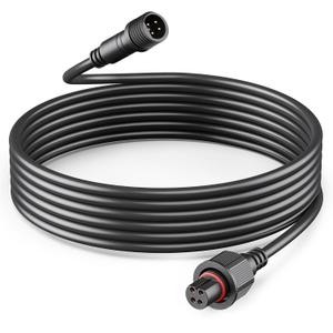 10Ft Extension Cable for Govee Outdoor Flood Lights, IP67 Waterproof Extension Cord Compatible with Govee H7057 H7058, H7062 H7060 H7061, 4-Pin Replacement Cable for Patio, Backyard, Balcony