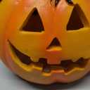 Halloween Pumpkin Solar LED Light Outdoor Solar Powered Garde Decorative Light IP44 Waterproof for Outdoor Home Decor & Halloween Party Decorations-Spider