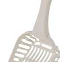 Petmate Litter Scoop for Cats, Jumbo Size, Bleached Linen