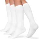 AGUTIUN 3 Pairs White