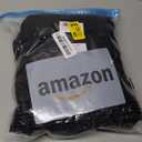 BRKURLEG Black Dog Coat with Harness, Dog Winter Jacket, Dogs Onesie Body Warm Jackets, Small Dogs Winter Coats Reflective Windproof Warm Cold Weather Coats, Pet Waterproof Jacket Hiking XL