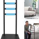 Chair & Couch Stand Assist bar, Heavy Duty Stand Assist Rail with Non-Slip Covers, Four Heights Assist Bar for Seniors, Pregnant, Adults and Other Relied On Persons