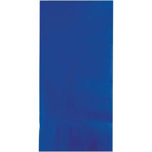 Creative Converting 100-Count 2-ply paper dinner napkins in cobalt blue