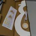 19.7in Light Up Honeycomb Paper Christmas Snowman, Indoor Christmas Decorations and Holiday Centerpieces for December Holiday Season Home Office and Xmas Party Supplies