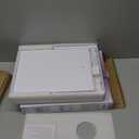 HIEEY Hollywood Vanity Mirror with 12 Dimmable Bulbs Lights, Three Color Lighting Modes, and 5X Magnification, Smart Touch Control, 360° Rotation (White,Gift Box)