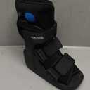 United Ortho USA14115 Short Air Cam Walker Fracture Boot, Medium, Black