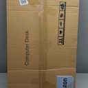 Standing Desk Adjustable Height, Mobile Stand Up Desks with Wheels Small Computer Desks Rolling Desk, Portable Laptop Desks Rustic Standing Table Sit Stand Home Office Desks 16"x31.5" Height 27"-43.5"