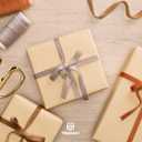 2 x Vitalizart Fall Velvet Ribbon Set 3/8" x 15 Yd Wooden Spool Fabric Trim 3 Rolls * 5 Yd for Christmas Wreath Decoration Handmade Craft Ornaments Gift Wrapping & Bow Making (Khaki Terracotta & Nude)