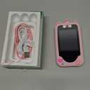 WEOLULI Kids Smart Phone with Dual Camera, Game & Music Player, Toddler Learning Play Toy Cell Phone, Gifts for Girls, Christmas, Birthday, Age 3-10, Light Pink