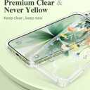 GVIEWIN for iPhone 17 Case, with Screen Protector+Camera Lens Protector, [NonYellowing] Clear Floral Slim Shockproof Protective Hard PC Back Women Phone Case for iPhone 17 6.3", Bloomtrail/Colorful