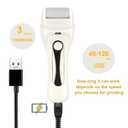 Electric Callus Remover for feet - FSA Eligible - Portable Rechargeable Electric Foot Files with 3 Heads - Pedicure Kit for Dry Dead Hard Cracked Skin (1 Count (Pack of 1))