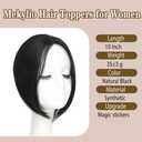 2025 NEW No Clips Hair Toppers for Women with Thinning Hair 360 3D Macgic Makes Beauty More Convenient 3S Wear and Go Stylish Upgrade