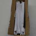 Amazon Basics Foldable Portable Laundry Drying Rack for Indoor Air Drying Clothing, 14.5 x 29.5 x 41.8 inches (LxWxH), Chrome Silver