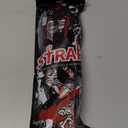 Purse Strap, Jacquard Embroidered 2" Wide Soft Cotton & Leather Ends Purse Straps Replacement Crossbody Bag Straps (Jacquard Orange White)