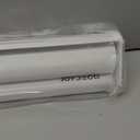 Joydeco 33 Inch Wide White Cordless Zebra Blinds for Windows,Privacy Light Filtering Dual Layer Roller Shades for Home Office Bedroom, 33" W75" H