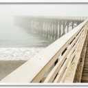 25"x17" San Simeon Warf Sf Framed