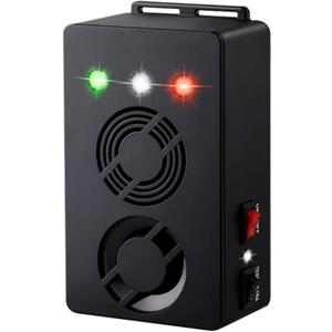 Angveirt Rodent Repellent Battery Operated Ultrasonic Mouse Repeller for Car Engines Squirrel Pest Repeller Under Hood Rat Repellent Mice Deterrent for House Garage Attic Indoor 1 Pack
