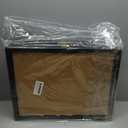 Memorabilia Shoe Display Case Wooden Frame Wall Mount Acrylic Clear Door Sneaker Cabinet Containers Storage Shelves Boxes 98% UV Protection LockableDouble Shoe-Black