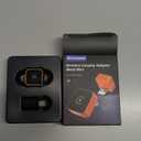 Wireless Carplay Adapter for iPhone,Wired CarPlay to Wireless,Android Auto 2in1 Mini USB Design with Fast Stable Connection Car Play for Apple iOS 10+, Android 11+ Version, Orange