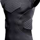 COOLOMG Youth Football Padded Shirt Chest Rib Protector Heart Sternum Shoulder Protection, XL