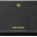 Coolmusic 300W Professional Acoustic Guitar Amp,Busking Amplifier PA System with 7 Inputs, Studio-Grade Reverb/Chorus/Delay/Tremolo/Phaser/Flanger, 3-Band EQ