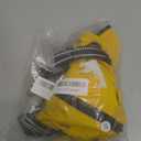 Dog Raincoat: Dog Rain Jacket with Reflective Harness & Removable Hood | Waterproof Dogs Rain Coat Poncho for Small Dogs Puppies (Yellow - S)