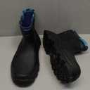 jessie Rain Boots for Men PVC Waterproof Rubber Boots Mud Boot Short Ankle Boots, Size 12