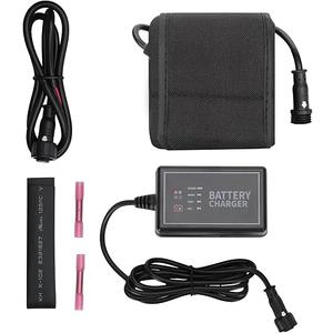 10Ah High-Capacity Fish Finder Battery and Charger Kit,Compact & Portable for Kayak,Compatible with GPS,Fish Finders,and Most 12V Electronics