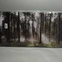 Sunlight Forest Pictures Canvas Wall Art for Living room Office Bedroom Wall Decor, Forest Wall Art Print Paintings Modern Darkly Green Nature Landscape Artwork Waterproof Ready to Hang-20x40inch