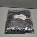 Womens Fall Lightweight Knit Short Sleeve Button Down Sweater Cropped Pullover Ribbled Cardigan 2025 (Black, L)