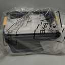 4 Pcs Metal Wire Basket with Wooden Handles Mesh Steel Storage Organizer Bin Containers for Home Organizing Cabinet Pantry Closet Kitchen Fridge Fruit Makeup Snacks Gifts(Medium,Black)