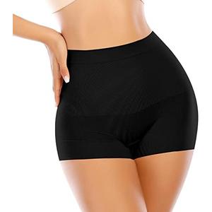 Werena Seamless Shaping Boyshorts Panties for Women Slip Shorts Under Dress Shapewear Shorts Tummy Control Underwear XXL