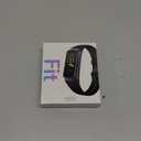 Fitness Tracker with 24/7 Heart Rate Blood Oxygen Sleep Monitor,Activity Tracker with 1.1" AMOLED Touch Color Screen, Multiple Sport Modes Step Counter,IP68 Waterproof for Women Men (Dark Black)